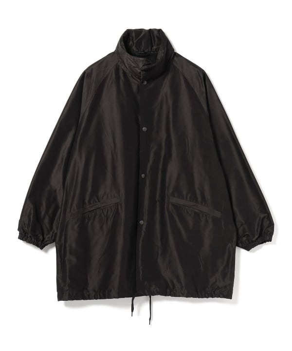 BEAMS COMOLI / Cotton silk hooded coat (BEAMS and other coats ...