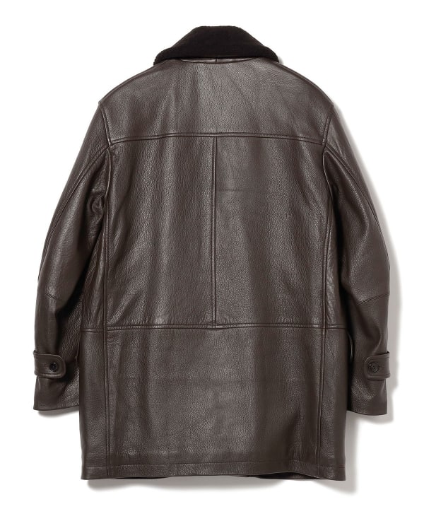 BEAMS（ビームス）COMOLI / シープ グレインレザーコート