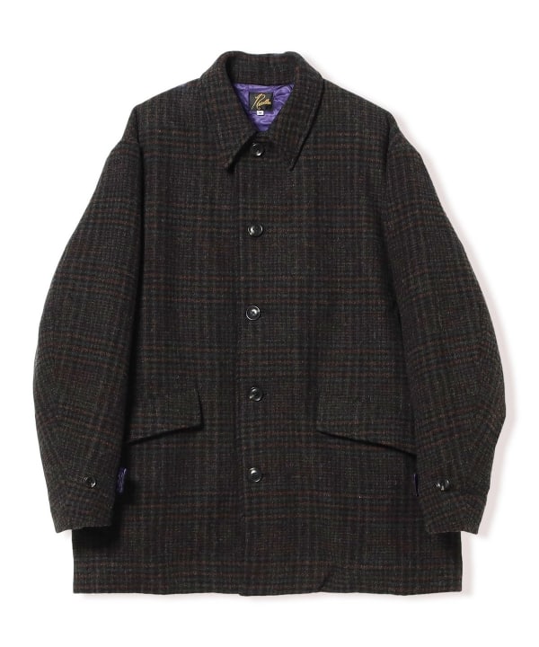 NEEDLES / Car Coat - Wool Glen Plaid