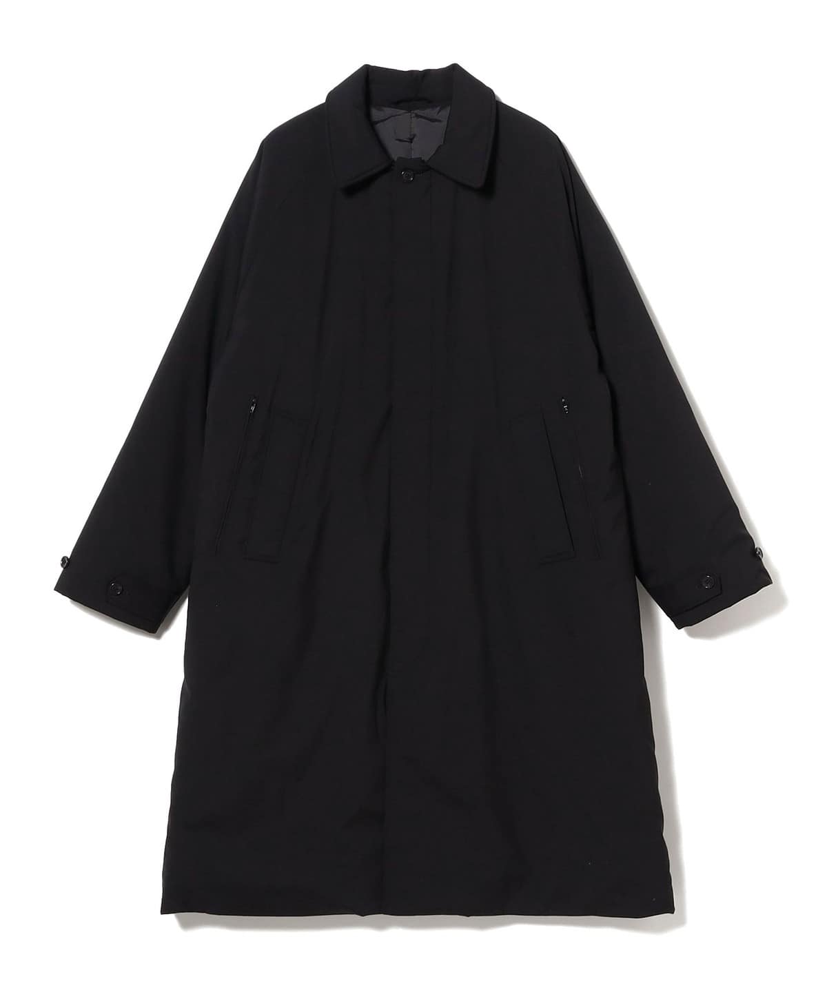 BEAMS（ビームス）ワイドフィット 中綿ステンカラーコート（コート