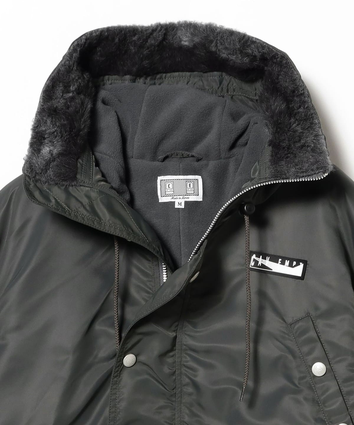 BEAMS（ビームス）C.E / SYNTH FUR HOOD ZIP COAT（コート その他