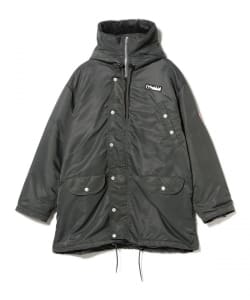 C.E / SYNTH FUR HOOD ZIP COAT