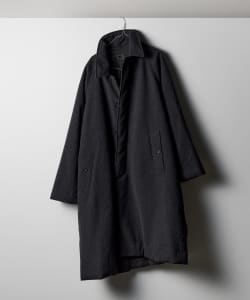 【ショップ限定】the A / Flannel Balmacaan Coat