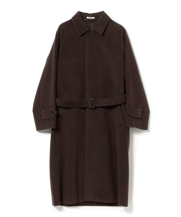 AURALEE / SUPER FINE WOOL MOSSER SOUTIEN COLLAR COAT