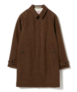 ▲BEAMS PLUS / ハリスツイード バルカラー コート