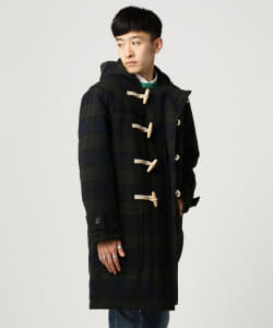 ▲BEAMS / 中綿 テックツイード ダッフルコート