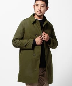 ▲THE NORTH FACE PURPLE LABEL×BEAMS / 別注 ステンカラーコート 1●