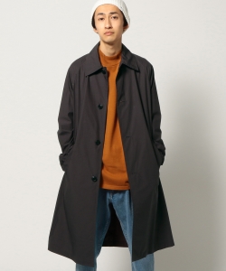 ▲BEAMS / ルーズフィット ステンカラーコート