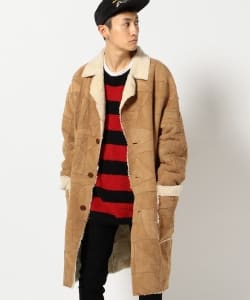 VAPORIZE / Scrap Mouton Coat