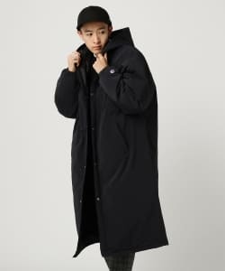 ▲Champion × BEAMS / 別注 ナイロンタフタ ベンチコート