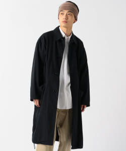 ▲BEAMS / ルーズ ステンカラーコート