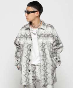 VAPORIZE / Fake Leather Half Coat