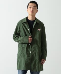 ▲DANTON × BEAMS / 別注 ナイロンタフタ ステンカラー コート