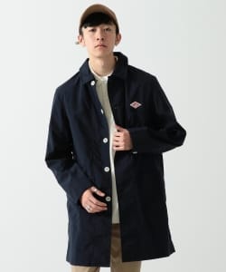 ▲DANTON × BEAMS / 別注 ナイロンタフタ ステンカラー コート
