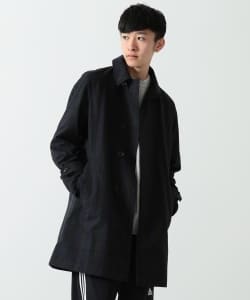 ▲THE NORTH FACE PURPLE LABEL × BEAMS / 別注 ステンカラーコート (ブラックウォッチ)