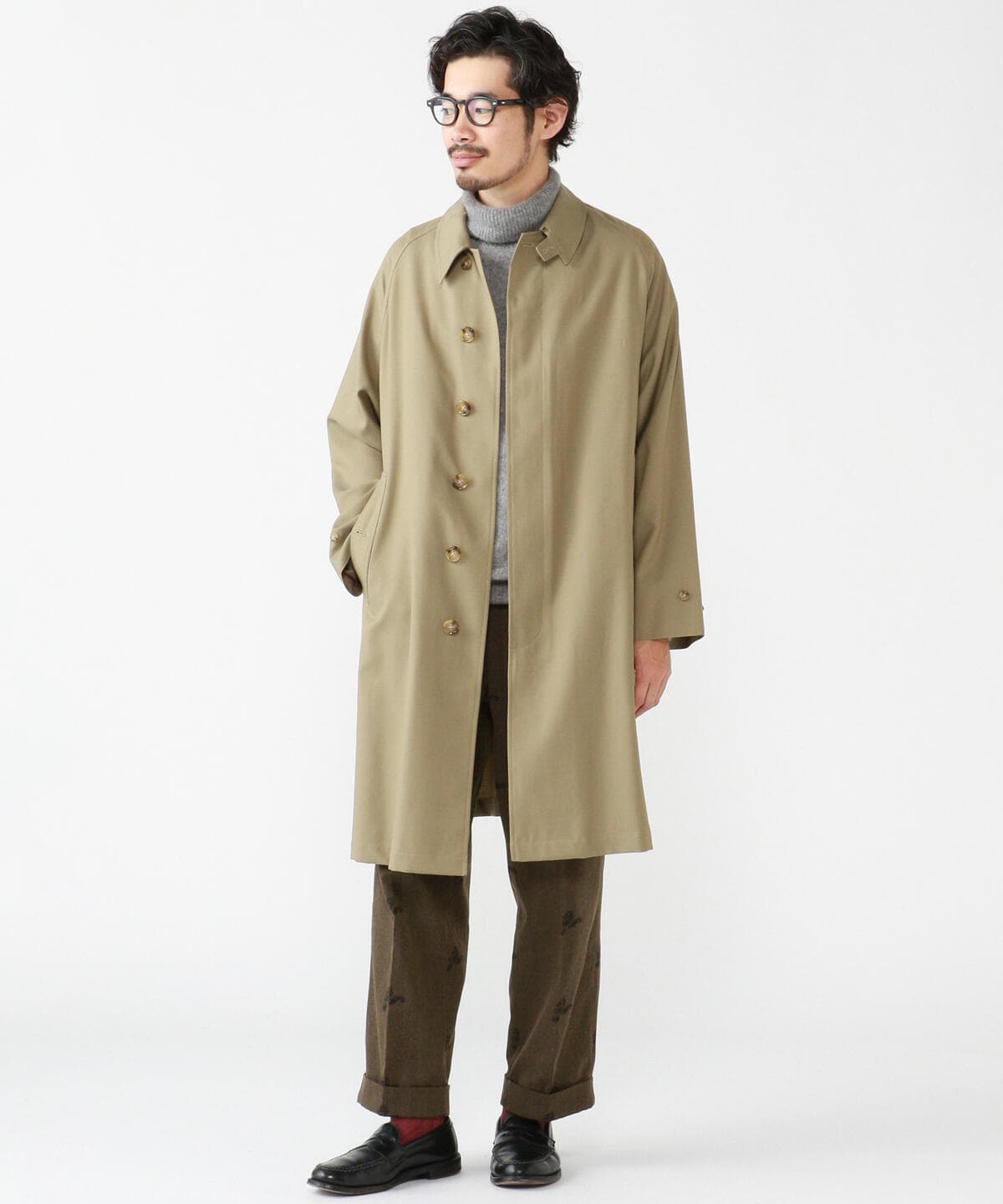 BEAMS PLUS (BEAMS PLUS) BEAMS PLUS / Wool Balmachan Coat (Coat 