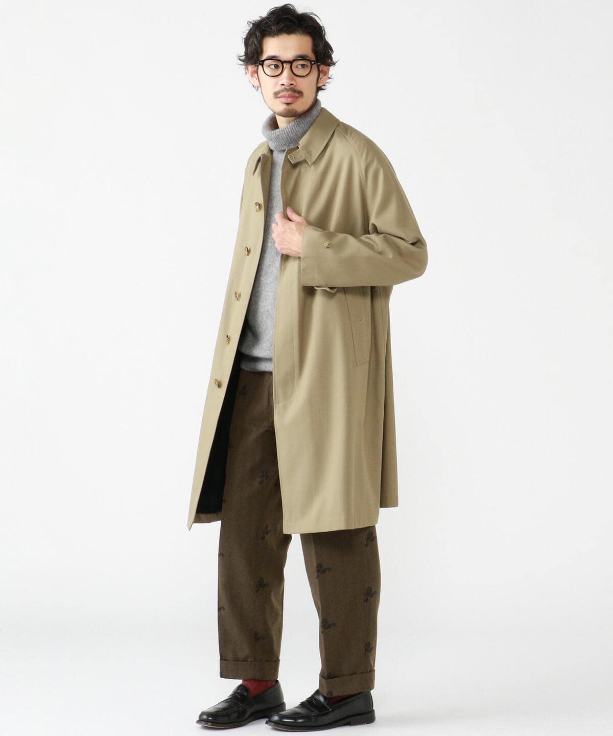 BEAMS PLUS (BEAMS PLUS) BEAMS PLUS / Wool Balmachan Coat (Coat