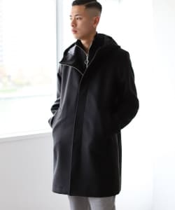 ▲BEAMS / フリース フーデッド コート