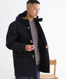 ▲BEAMS / メルトン ダッフル コート