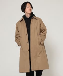 ▲BEAMS / イージーフィット バルカラー コート