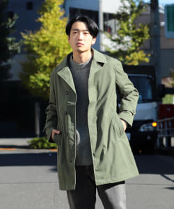 ▲THE NORTH FACE PURPLE LABEL × BEAMS / 別注 ステンカラーコート