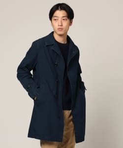 ▲THE NORTH FACE PURPLE LABEL × BEAMS / 別注 インディゴ ステンカラーコート