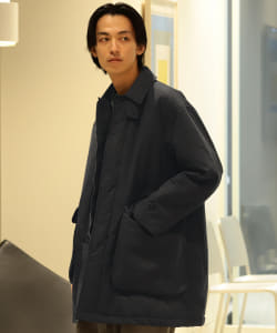 ▲BEAMS / 中綿 バルカラーコート