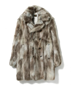 ▲NEEDLES / Pea Coat Acrylic Fur