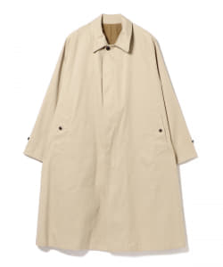 ▲URU / Cotton Chino Twill Balmacaan Coat