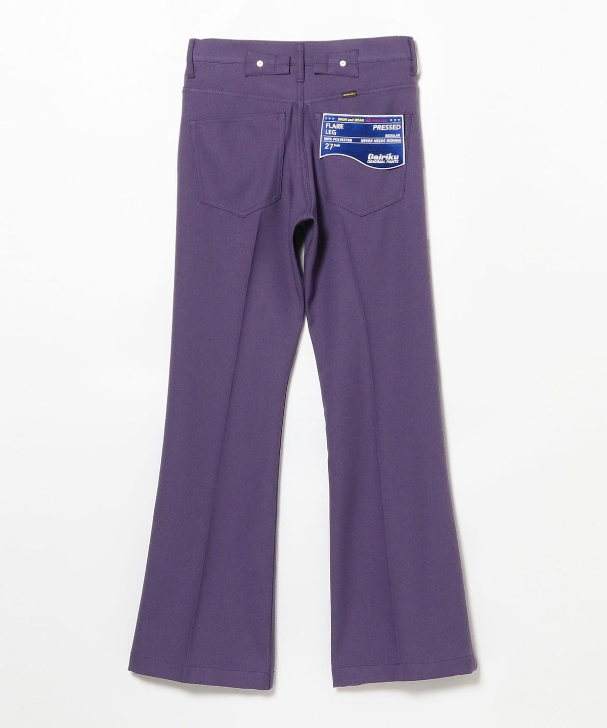 BEAMS [BEAMS] DAIRIKU / Flare Pressed Pants (casual pants) mail 
