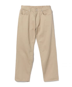 ▲tone / BASIC 5 POCKET PANTS Beige