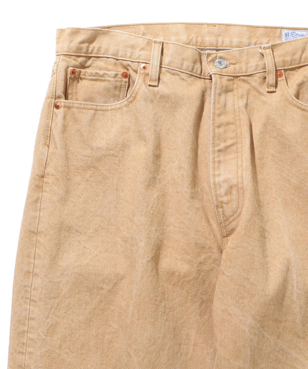 BEAMS（ビームス）orSlow × BEAMS / 別注 Dad's Denim Beige（パンツ