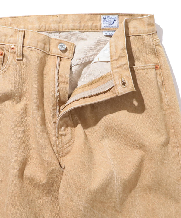 BEAMS（ビームス）orSlow × BEAMS / 別注 Dad's Denim Beige（パンツ