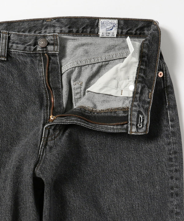 BEAMS（ビームス）orSlow × BEAMS / 別注 Dad's Denim Black（パンツ