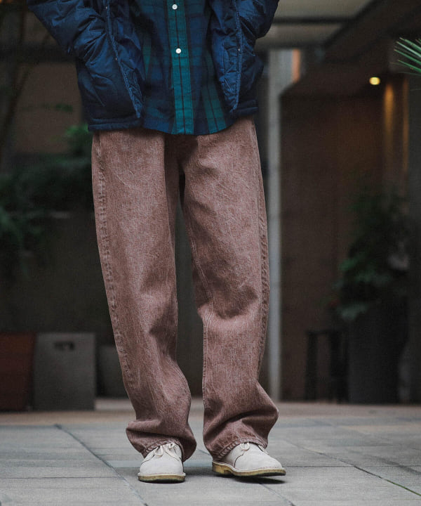 BEAMS（ビームス）orSlow × BEAMS / 別注 Dad's Denim Brown（パンツ