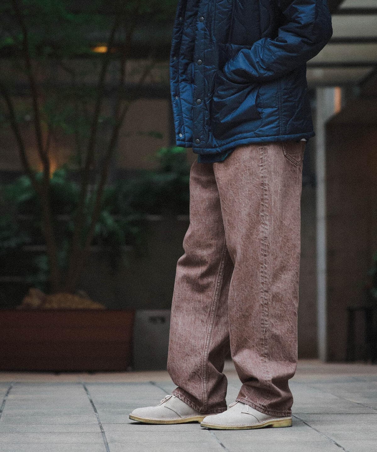 BEAMS（ビームス）orSlow × BEAMS / 別注 Dad's Denim Brown（パンツ