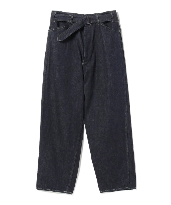 BEAMS（ビームス）COMOLI / Denim Belted Pants（パンツ デニムパンツ