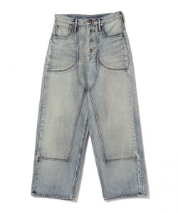 ▲SUGARHILL / Faded Double Knee Denim Pants