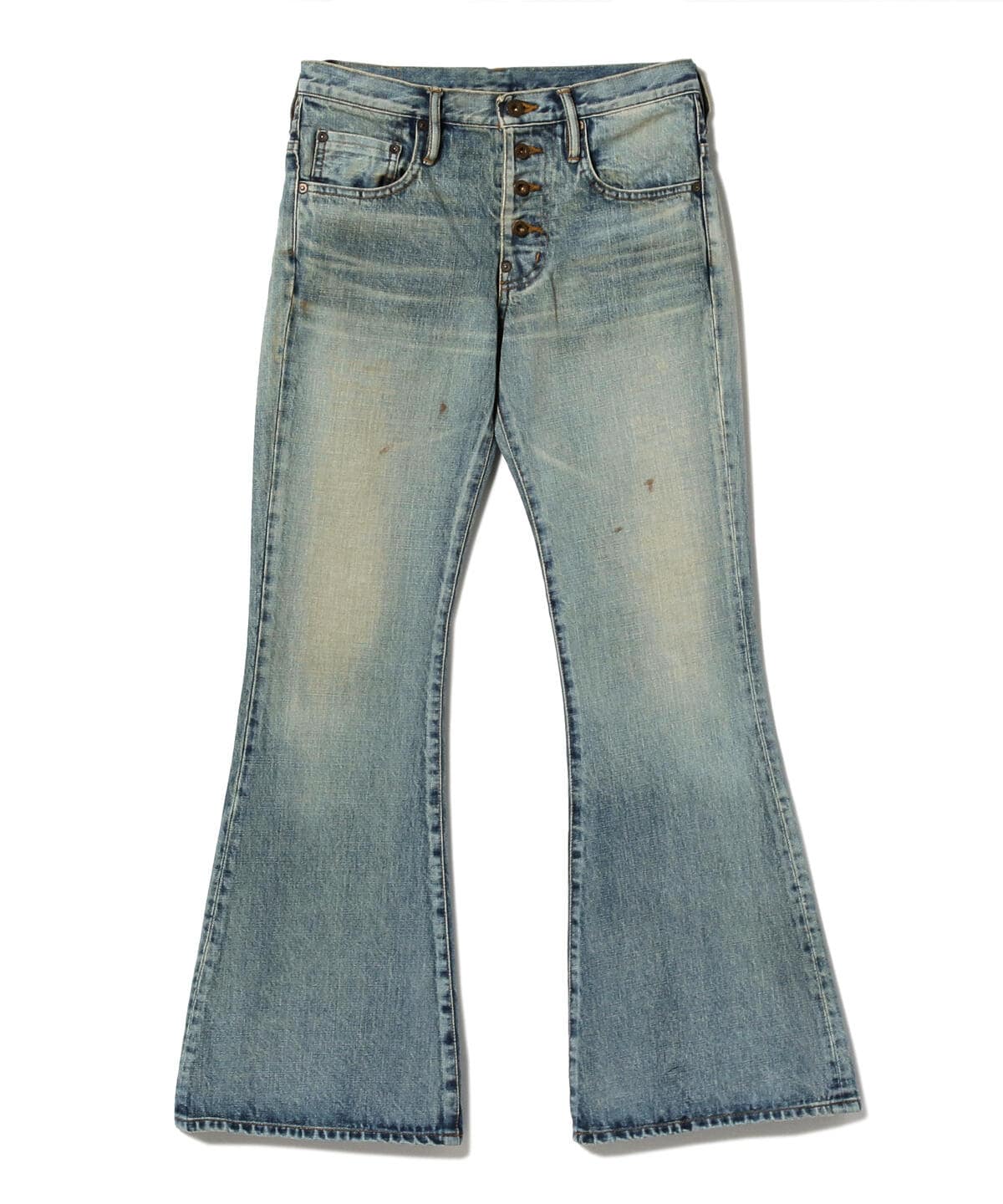 BEAMS（ビームス）SUGARHILL / FADED BELL BOTTOM DENIM PANTS（パンツ