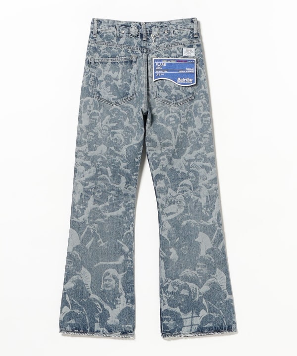 ダイリク DAIRIKU  23SS  Woodstock Flare Denim Pants 23SS D-5 ウッドストックフレアデニムパンツ メンズ 27インチ BEAMS（ビームス）DAIRIKU / Woodstock Flare Denim Pants（パンツ