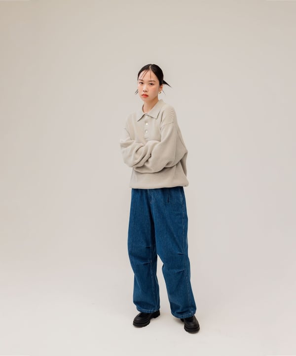 BEAMS ビームス 別注 gramicci グラミチ ストレッチ ワイドパンツ