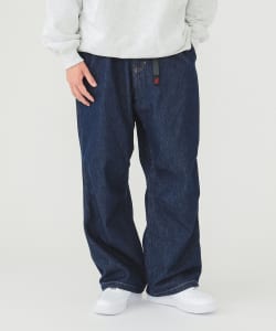 ▲Gramicci × BEAMS / 別注 デニム オーバーパンツ