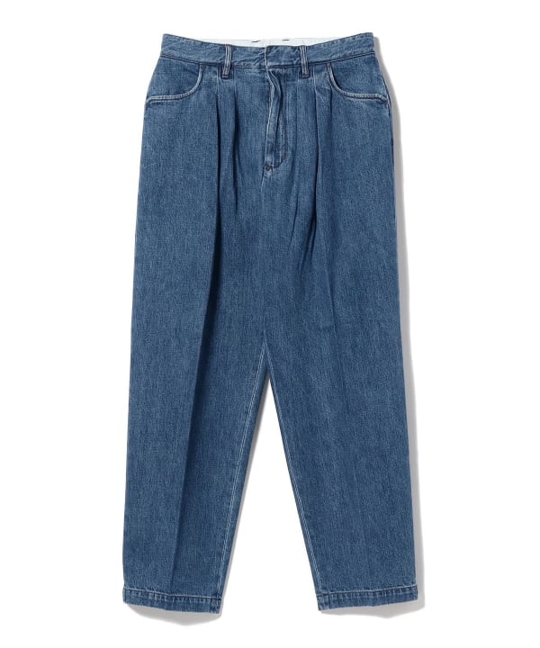 BEAMS BEAMS / Two tuck Wide Tapered BEAMS (denim pants) mail order