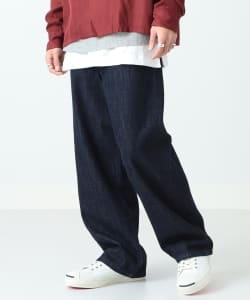 ▲BEAMS / ワイド 5ポケット デニムパンツ