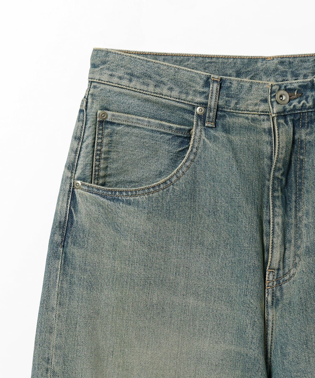 BEAMS（ビームス）FUTURE ARCHIVE / BUGGY CRUSH DENIM PANTS（パンツ 