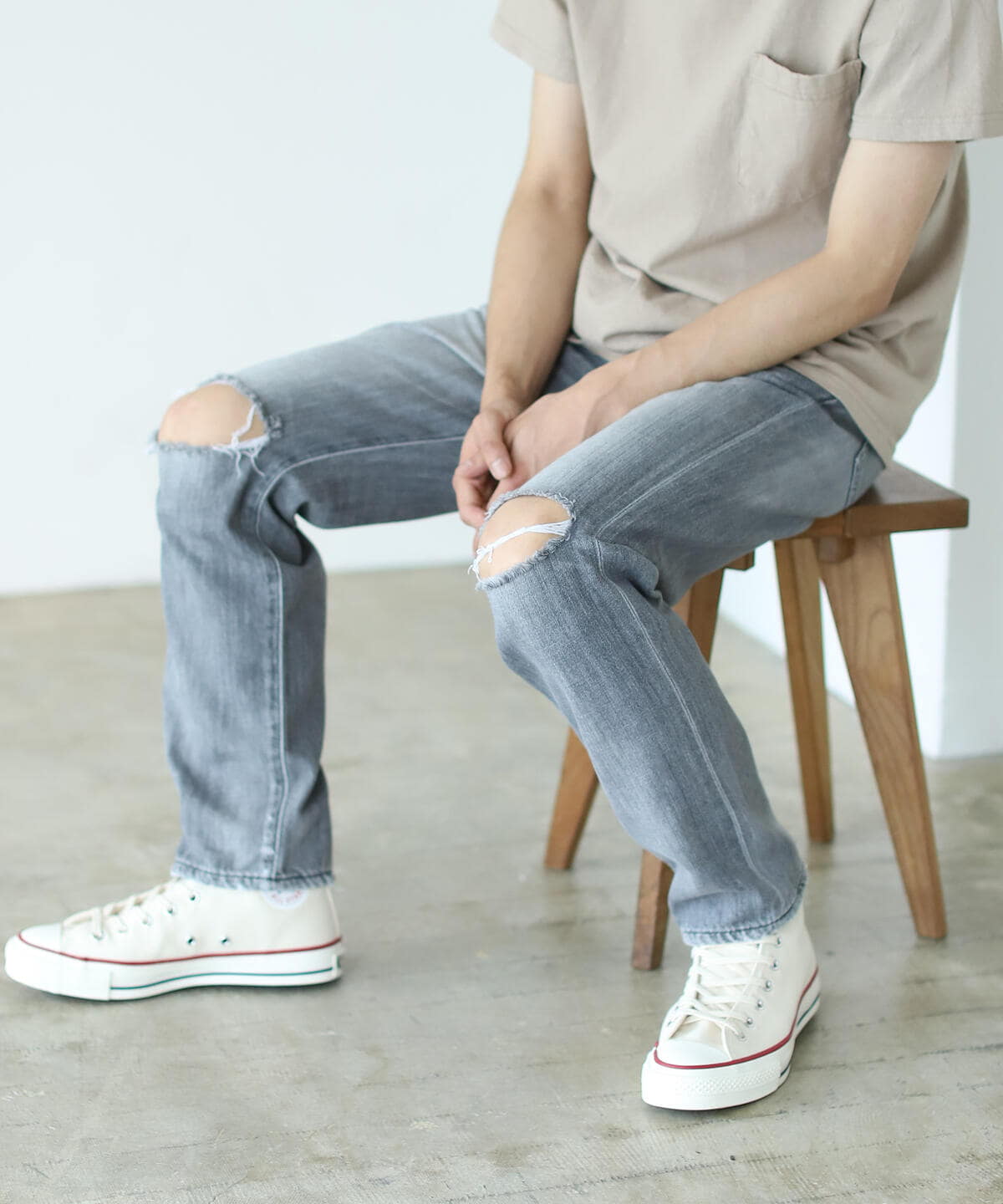 BEAMS [BEAMS] RED CARD TOKYO × BEAMS / Special order Denim Pants 