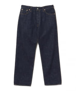 ▲Scye / Selvedge Denim Loose Fit Straight Jeans