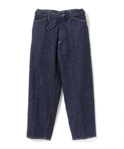 ▲COMOLI / Denim Belted Pants