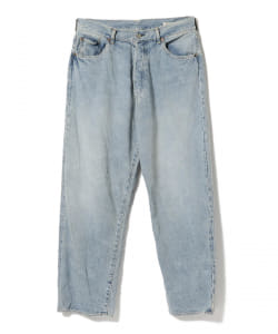 ▲COMOLI / Denim 5Poket Bleach
