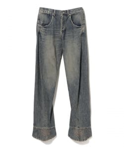 DAIRIKU / Cowboy Shoes Draping Denim Pants